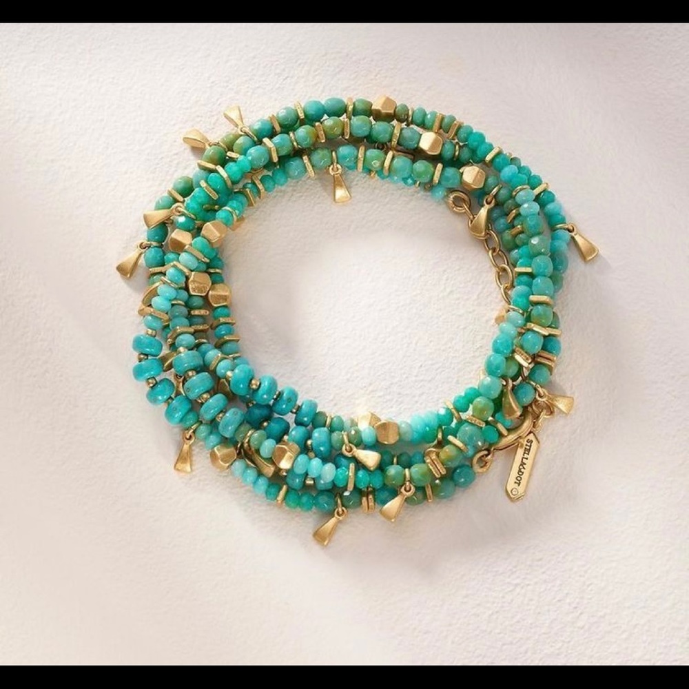 Stella & Dot Turquoise Bracelet/Necklace